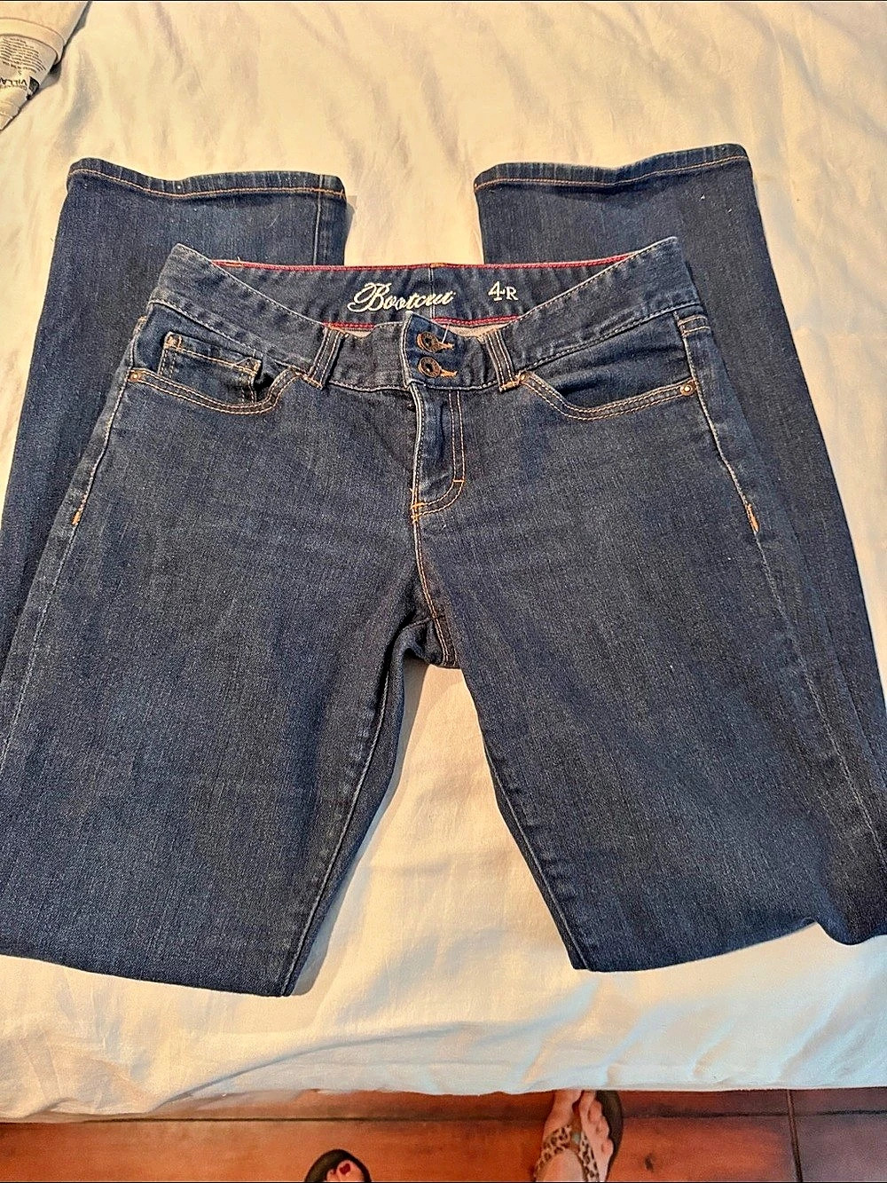 Tommy Hilfiger Straight Leg Jeans Blue Size 4